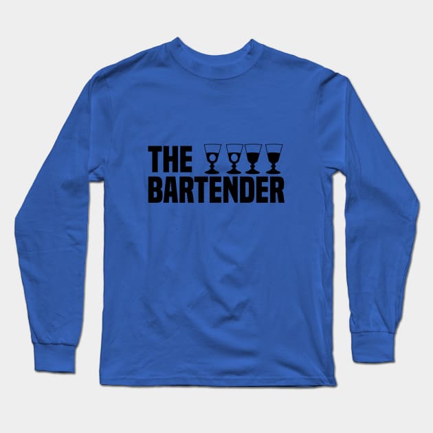 The Bartender Long Sleeve T-Shirt by Urshrt